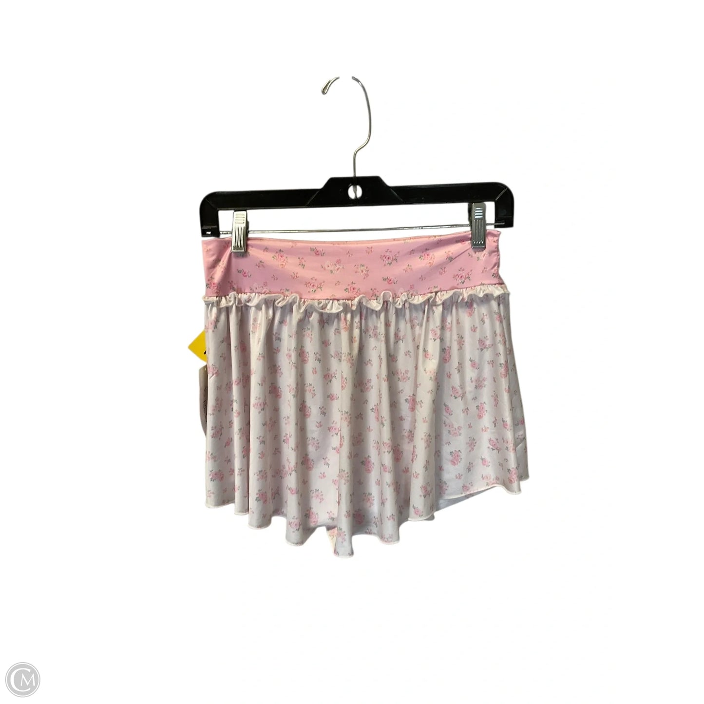 Skort By As Revival In Pink & White, Size: M