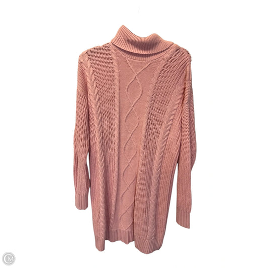 Dress Sweater By Crown And Ivy In Pink, Size: M