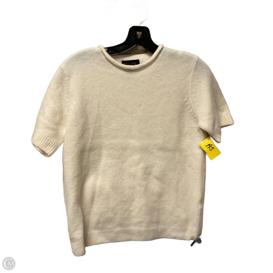 Sweater Short Sleeve By Truth In Cream, Size: S
