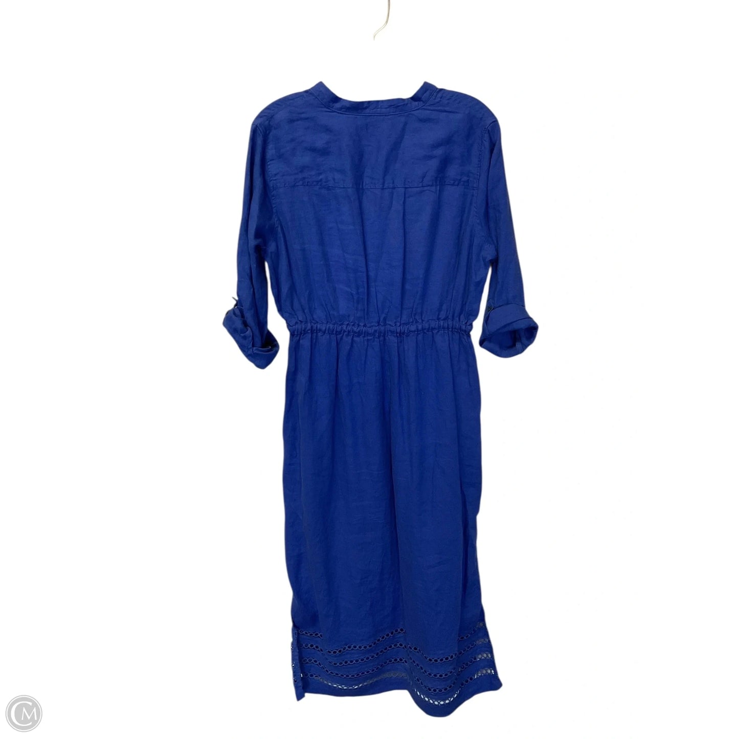 Dress Casual Maxi By Tahari In Blue, Size: M