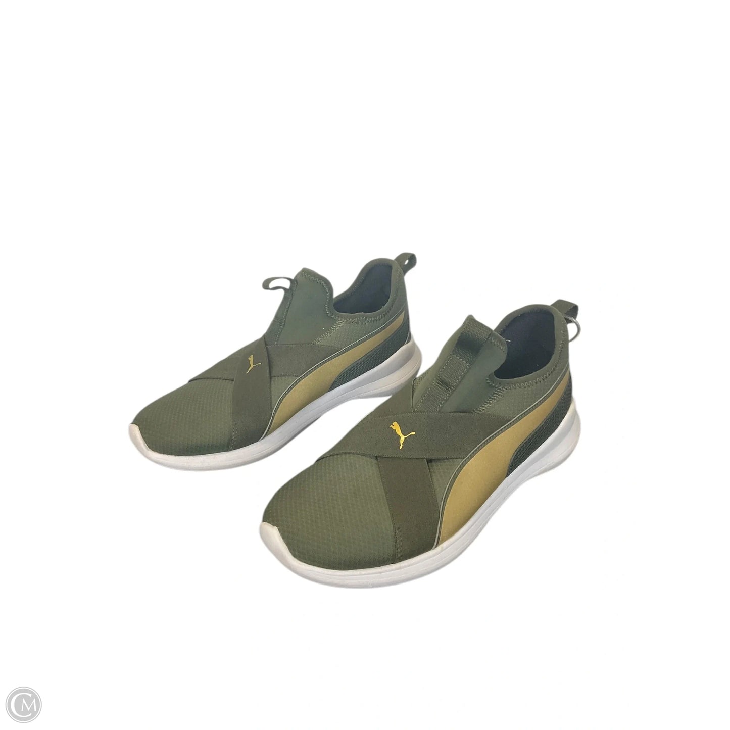 Shoes Athletic By Puma In Green, Size: 8