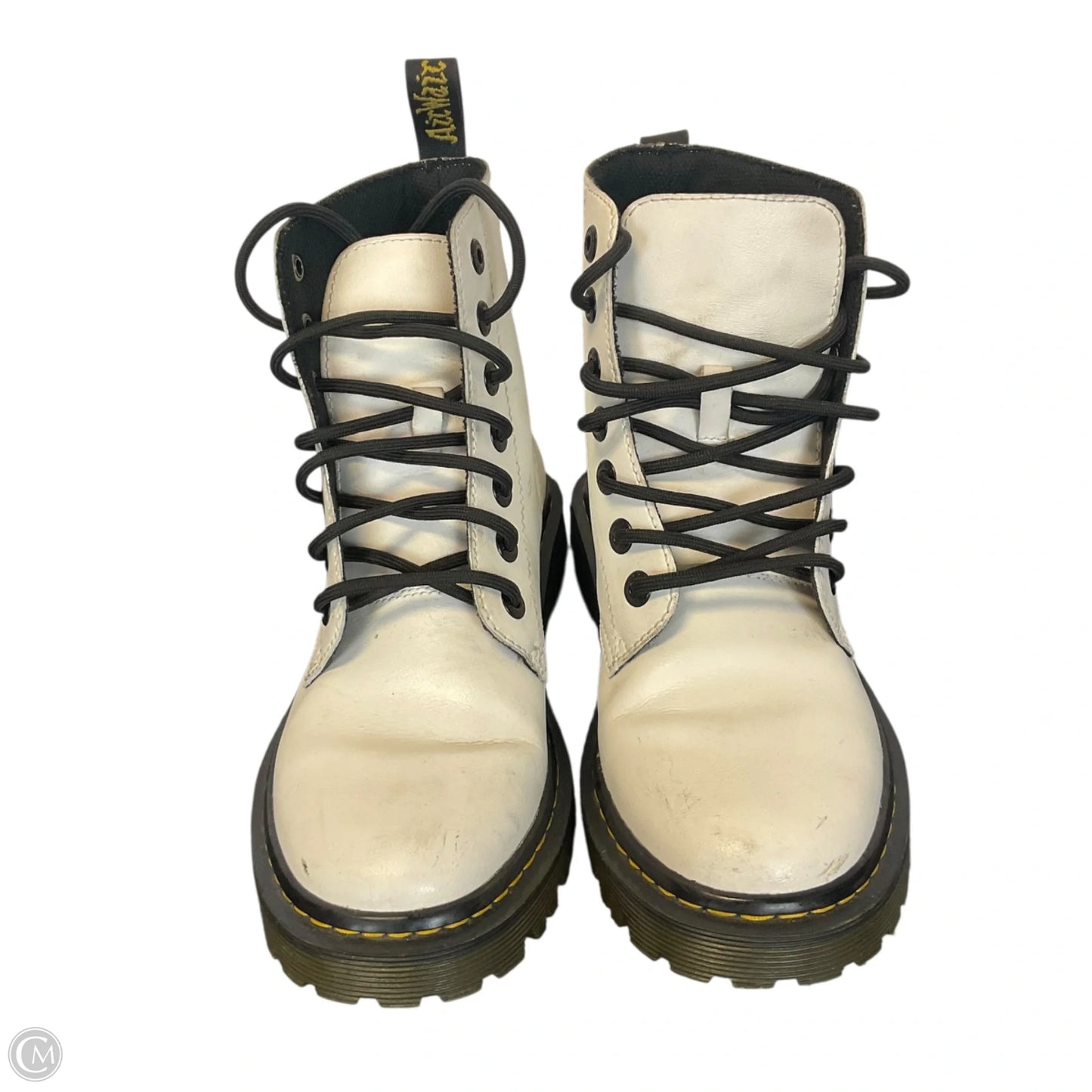 Boots Combat By Dr Martens In White, Size: 7