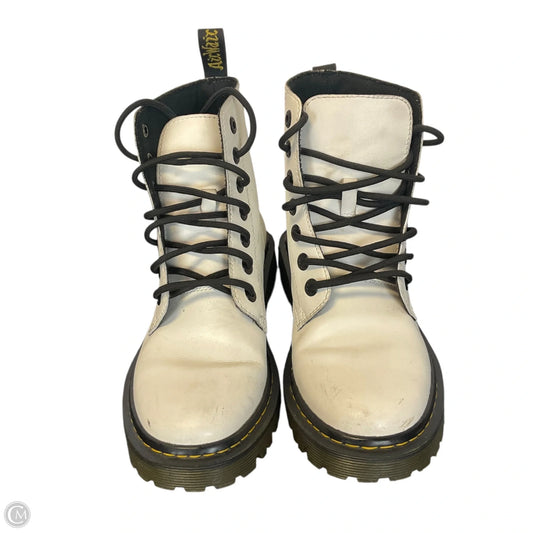 Boots Combat By Dr Martens In White, Size: 7