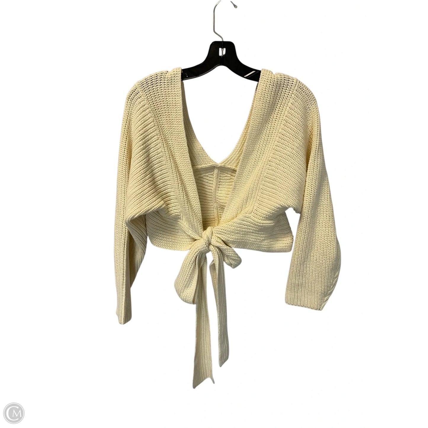 Sweater By Olivaceous In Cream, Size: M