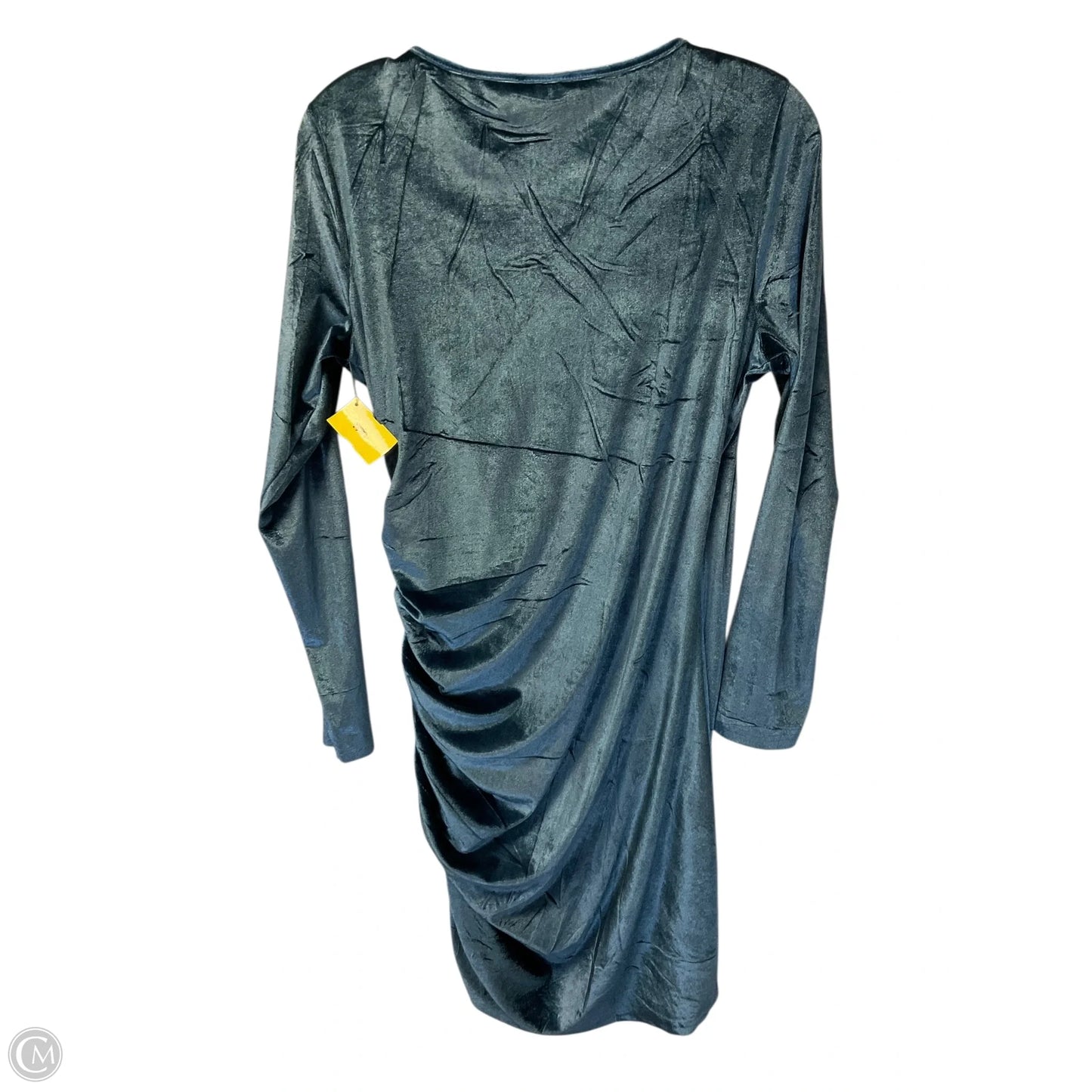Dress Party Midi By Clothes Mentor In Blue, Size: L
