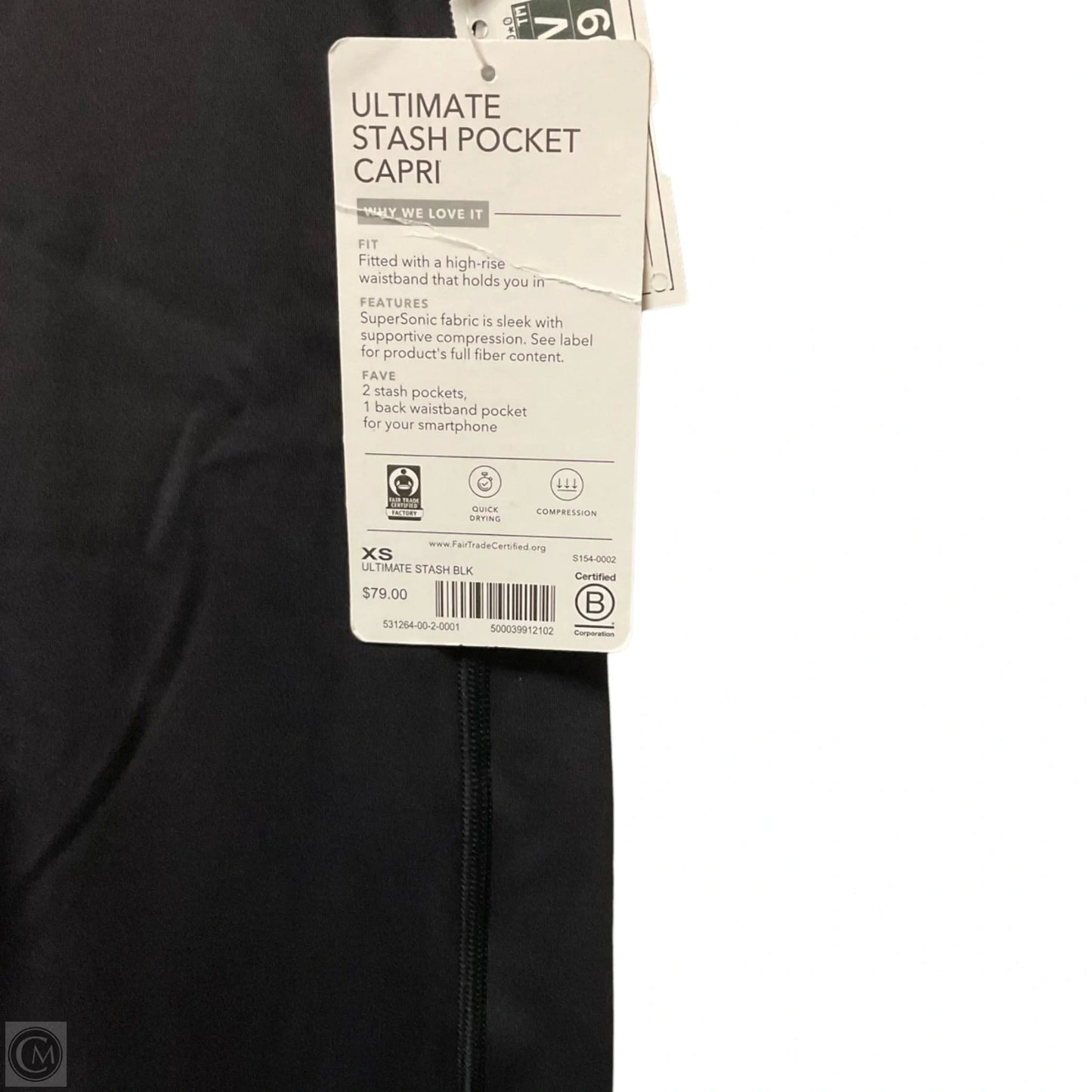 Athletic Leggings Capris By Athleta In Black, Size: Xs