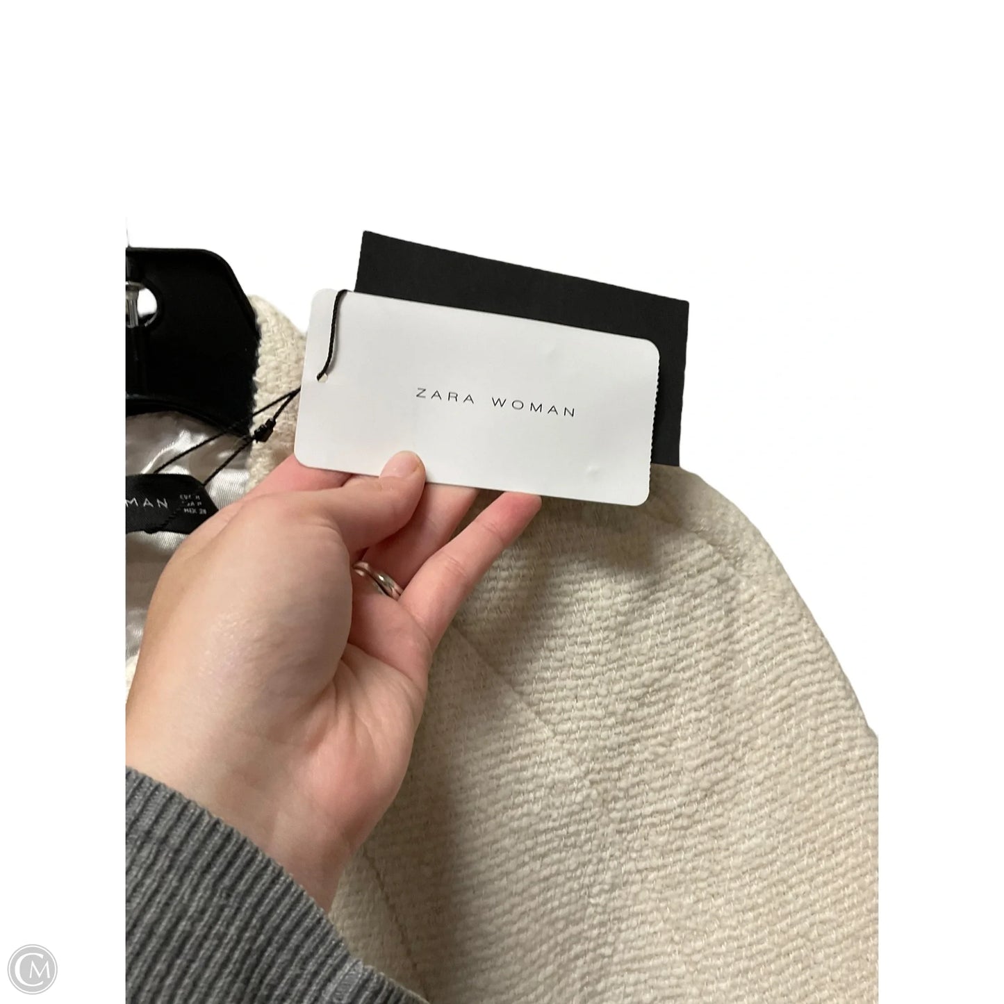 Jacket Other By Zara In Cream, Size: M