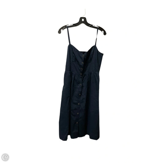 Dress Casual Midi By J. Crew In Navy, Size: 10