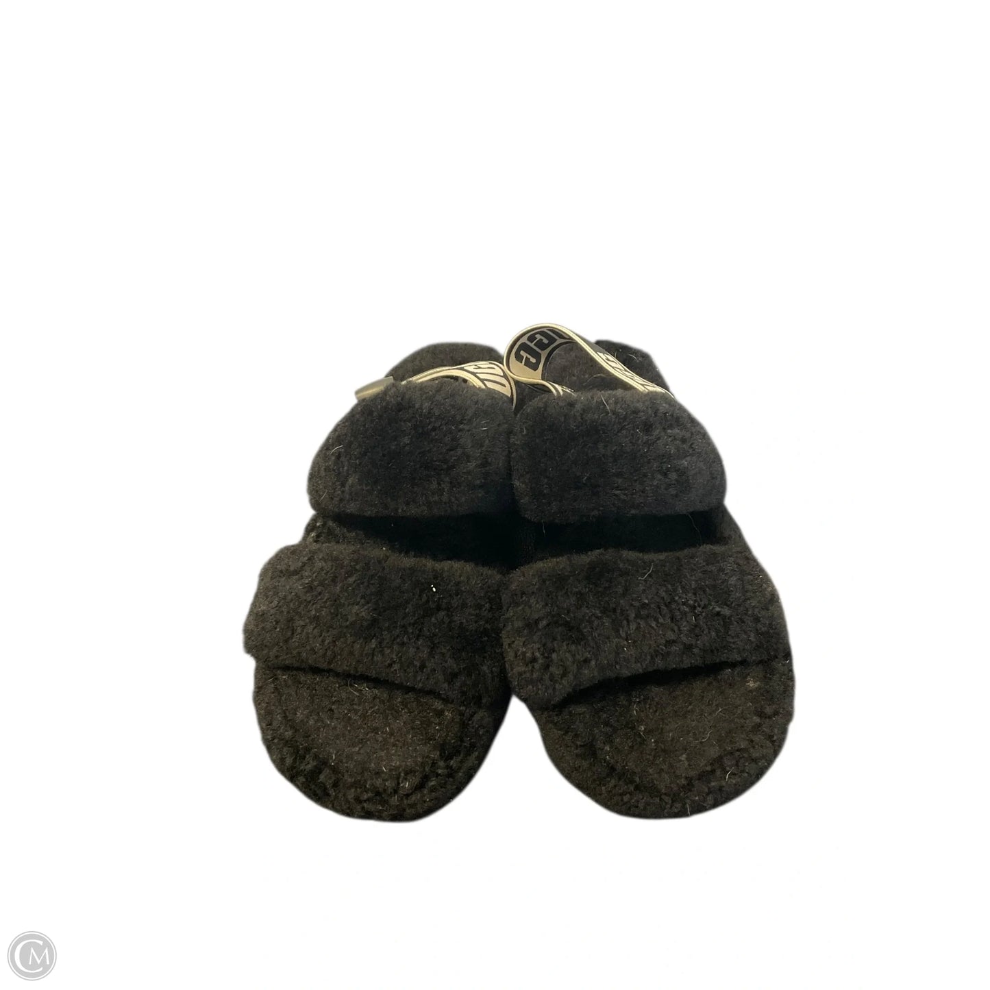 Sandals Designer By Ugg In Black, Size: 6