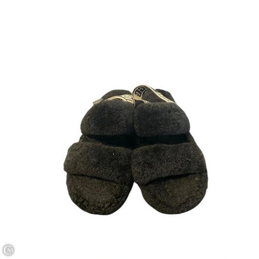 Sandals Designer By Ugg In Black, Size: 6