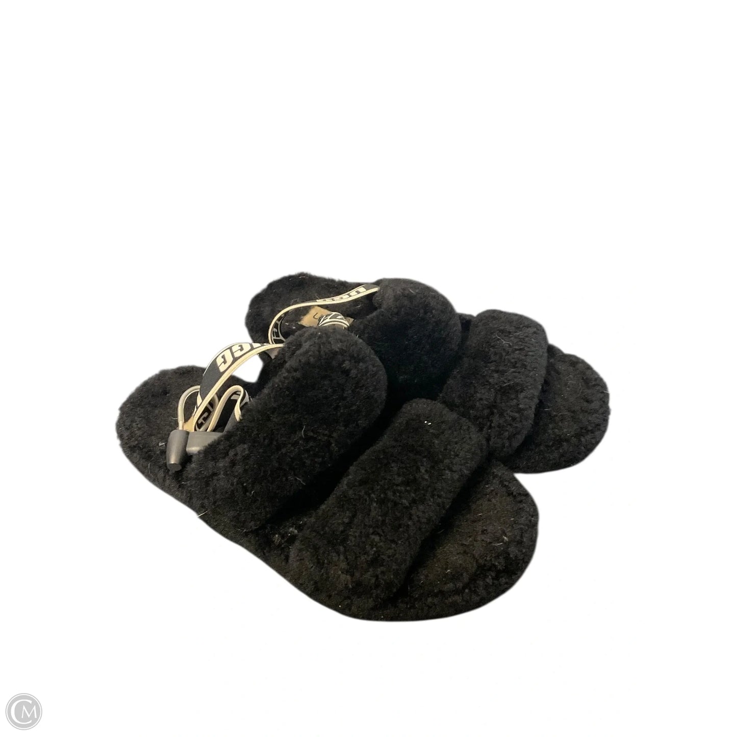 Sandals Designer By Ugg In Black, Size: 6