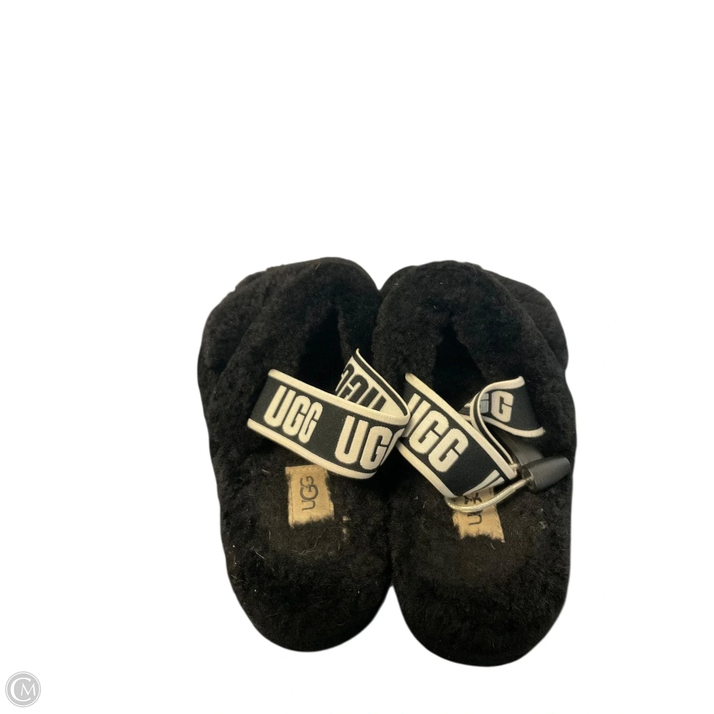 Sandals Designer By Ugg In Black, Size: 6