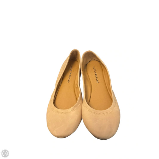 Shoes Flats By Lucky Brand In Tan, Size: 7.5