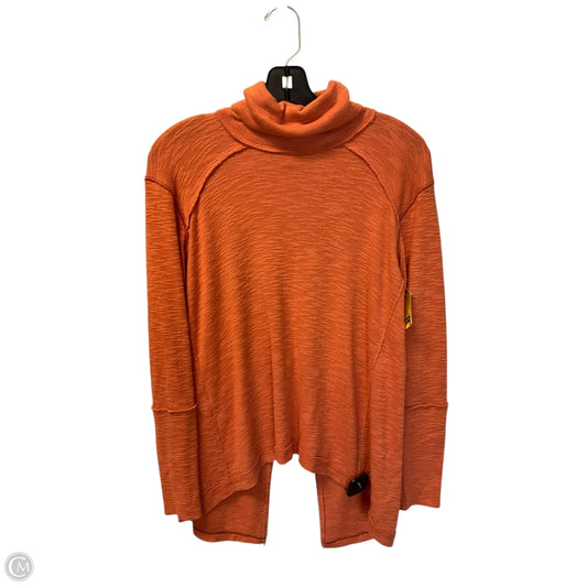 Top Long Sleeve By We The Free In Orange, Size: Xs
