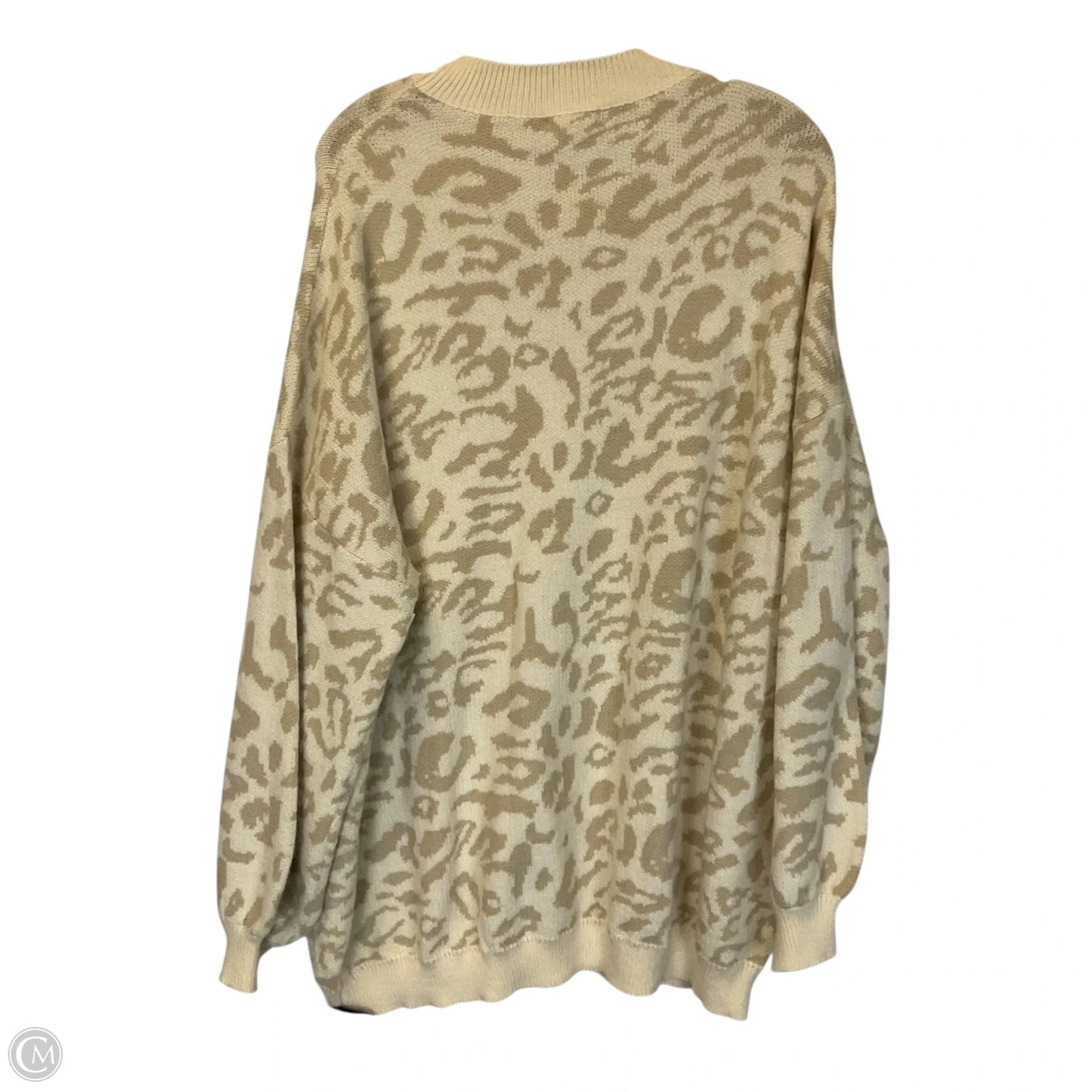 Sweater By Main Strip In Animal Print, Size: L
