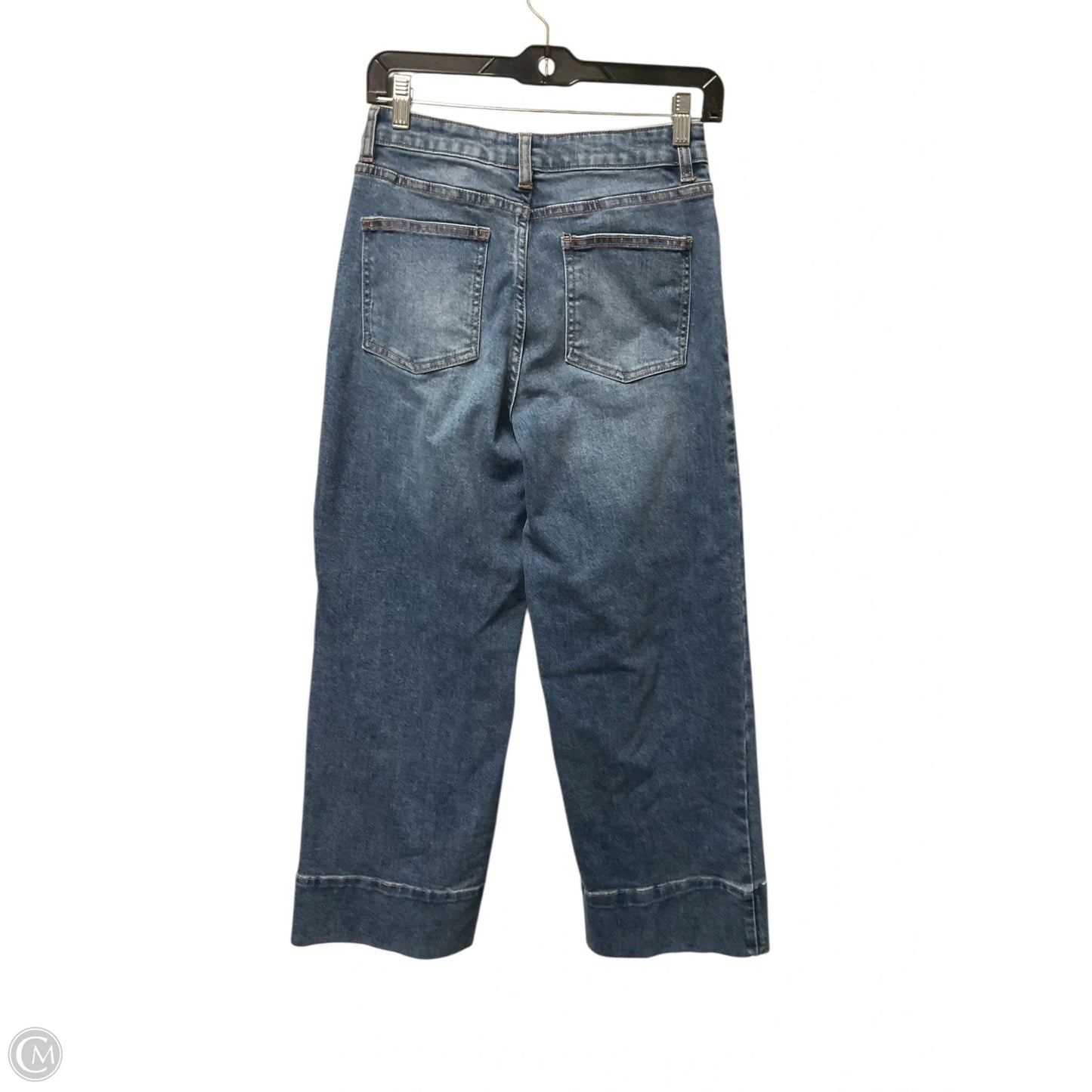 Jeans Straight By Oat In Blue Denim, Size: 2