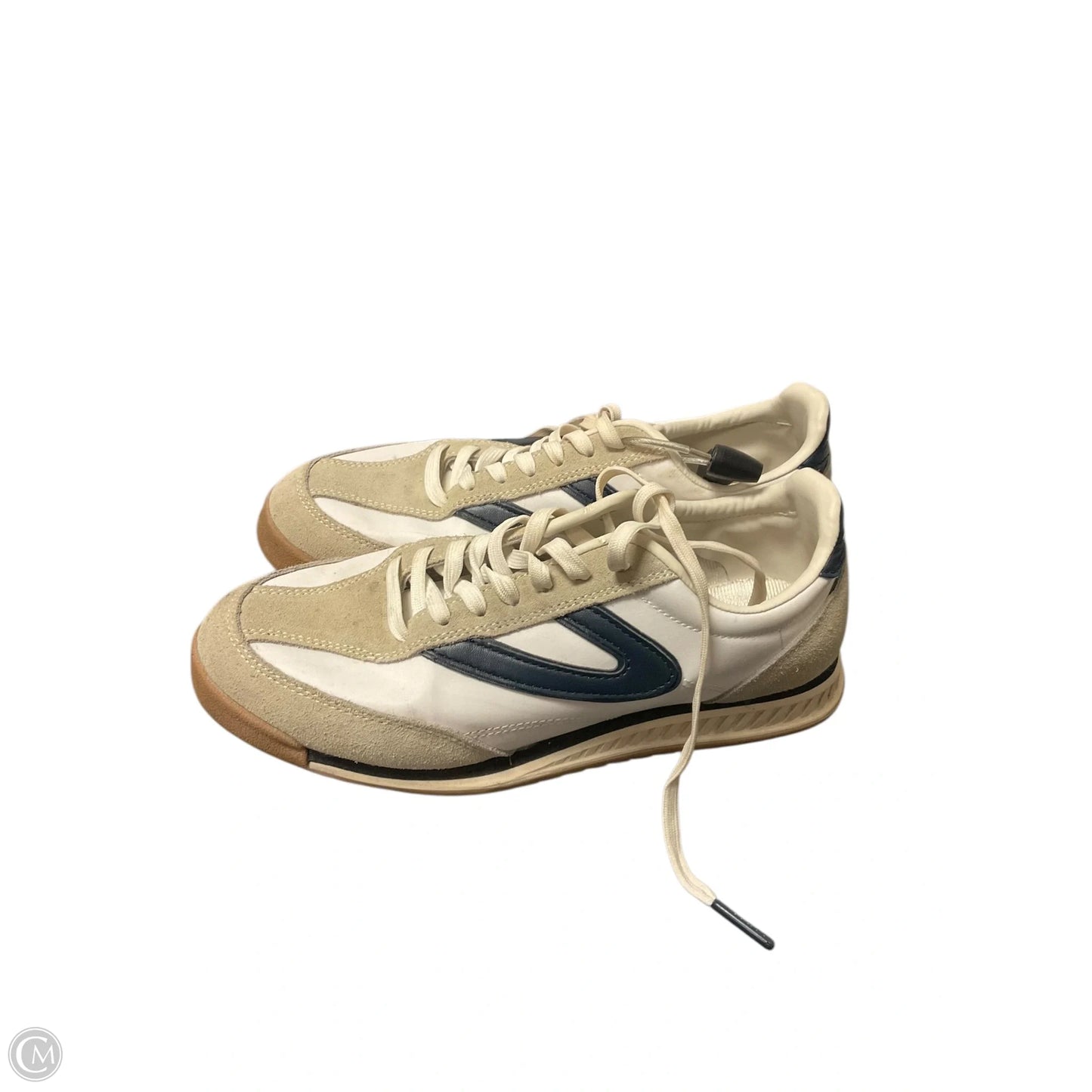 Shoes Sneakers By Cmc In Tan & White, Size: 7.5