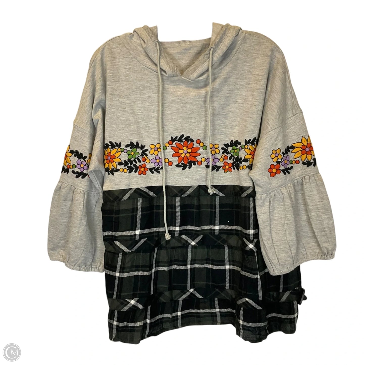 Sweatshirt Hoodie By Ivy Jane In Multi-colored, Size: L