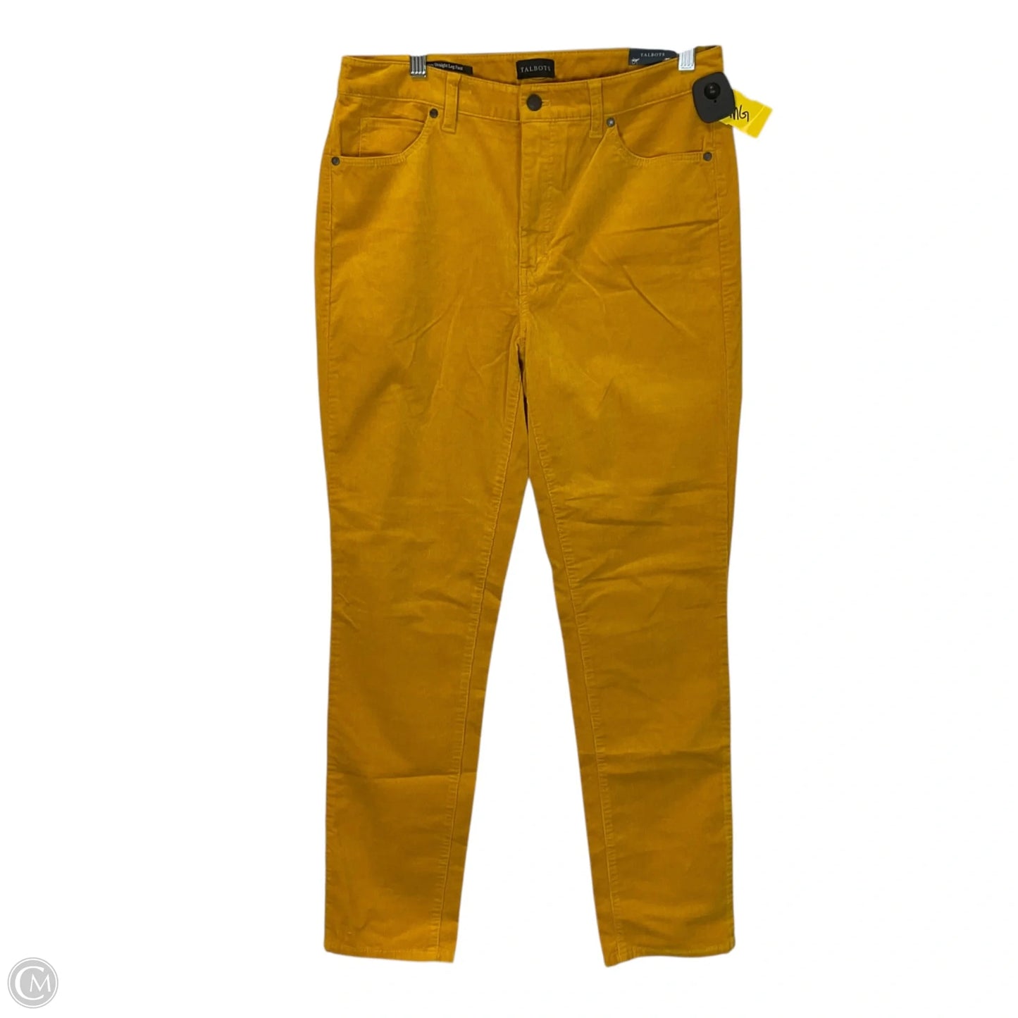 Pants Corduroy By Talbots In Yellow, Size: 8