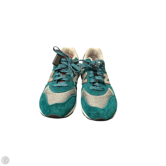Shoes Athletic By New Balance In Teal, Size: 7.5