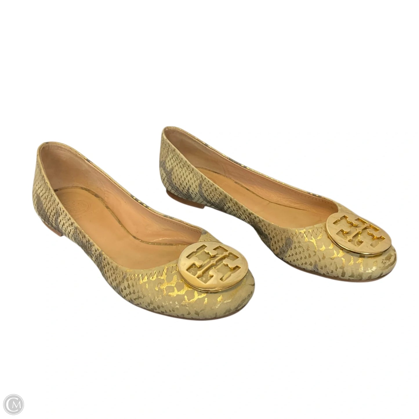 Shoes Designer By Tory Burch In Snakeskin Print, Size: 8.5