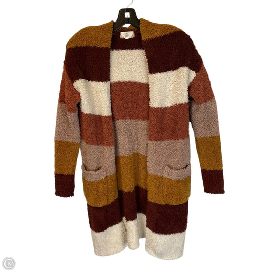 Sweater Cardigan By Pink Rose In Multi-colored, Size: Xs