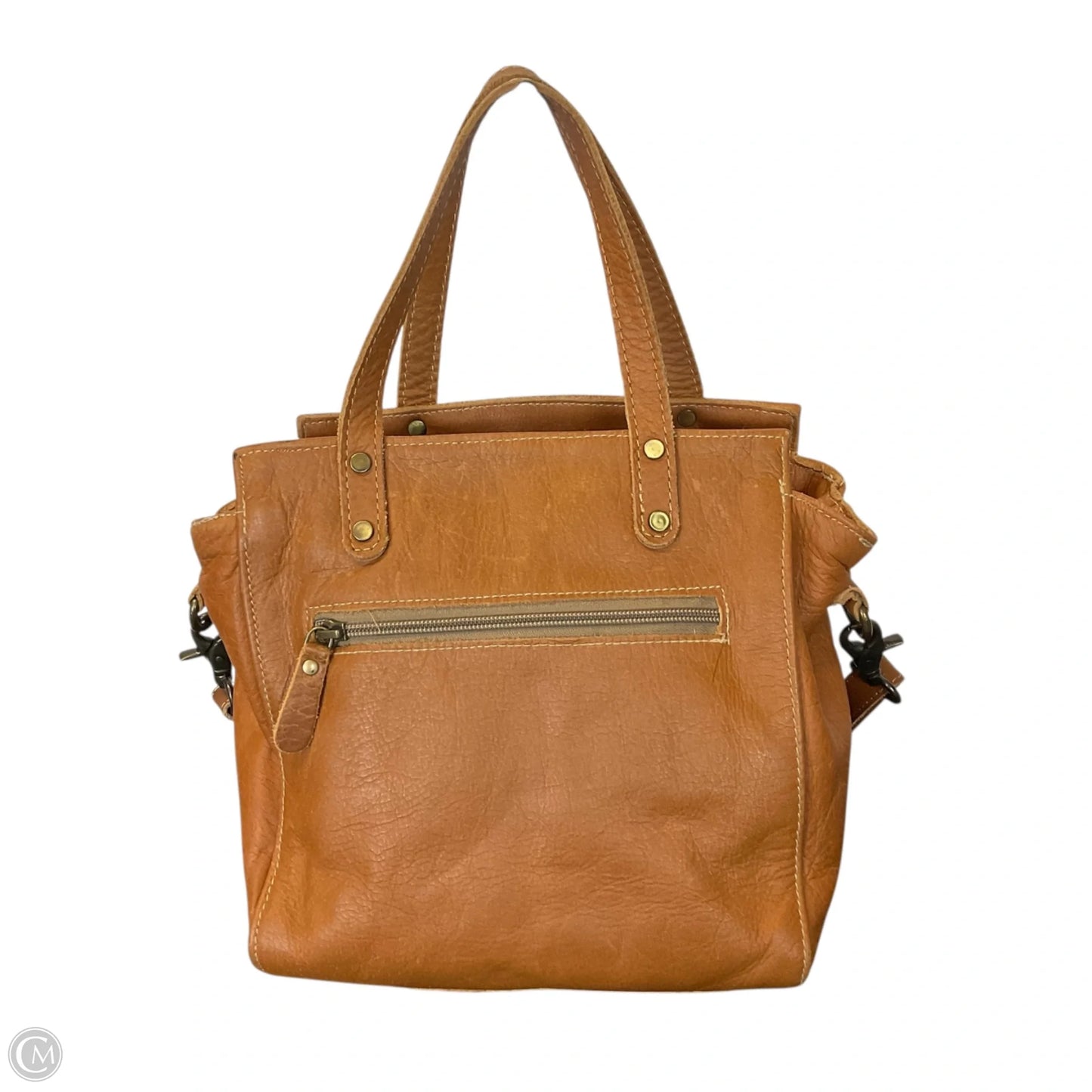 Crossbody Leather By Myra, Size: Small