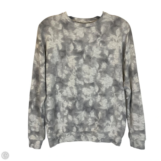 Sweatshirt Crewneck By Athleta In Grey, Size: Xxs