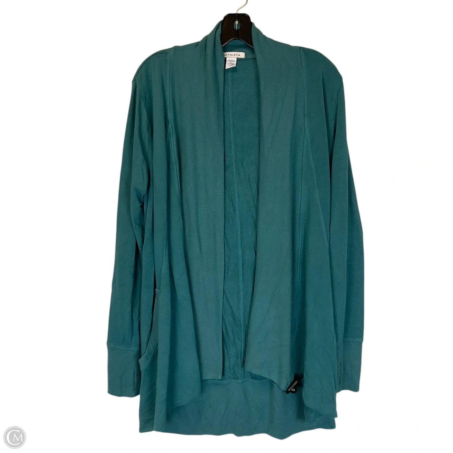 Cardigan By Athleta In Teal, Size: M