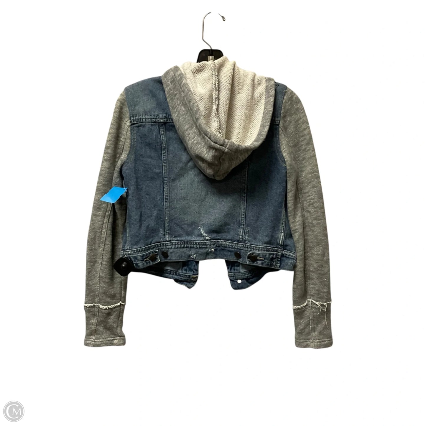 Jacket Denim By Free People In Blue Denim, Size: Xs