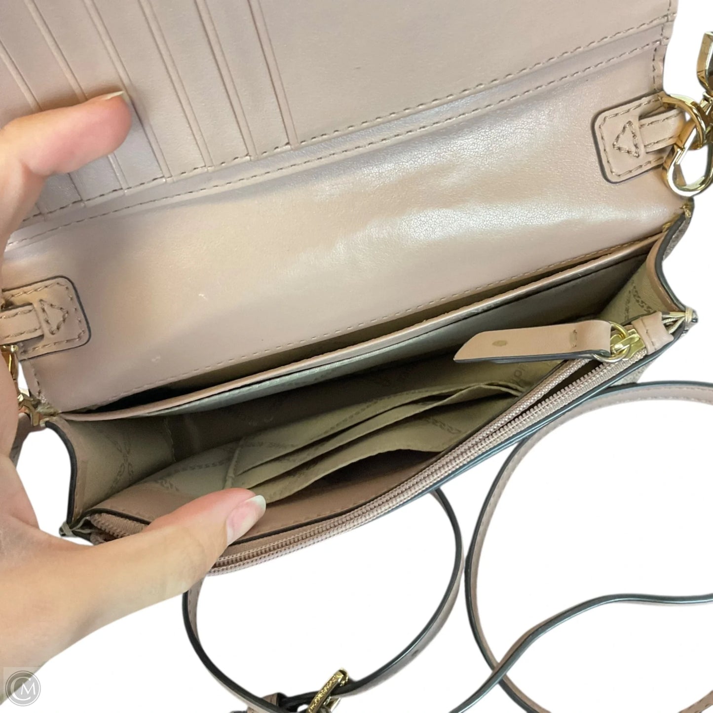 Crossbody Designer By Michael Kors, Size: Small