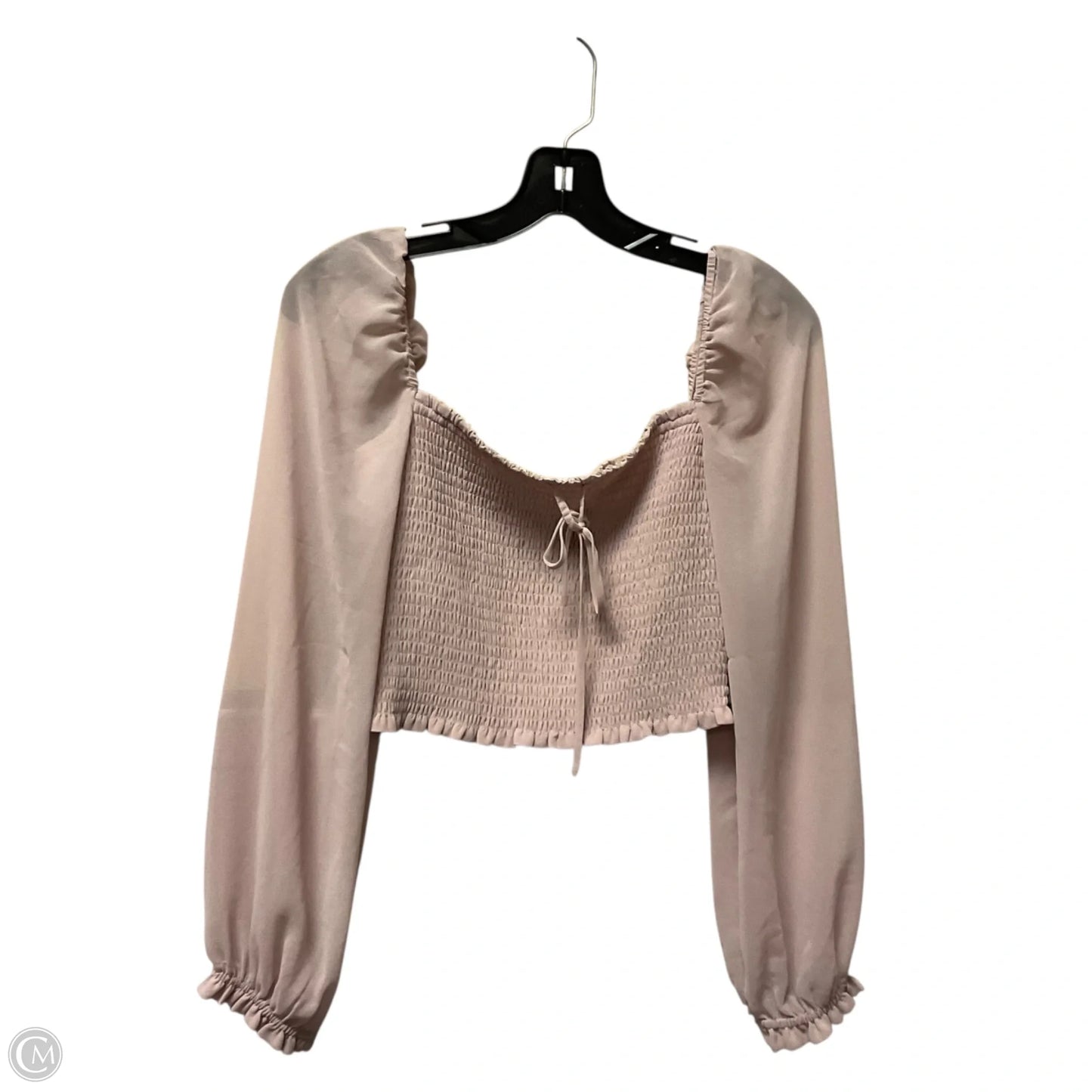 Top Long Sleeve By Wilfred In Pink, Size: M