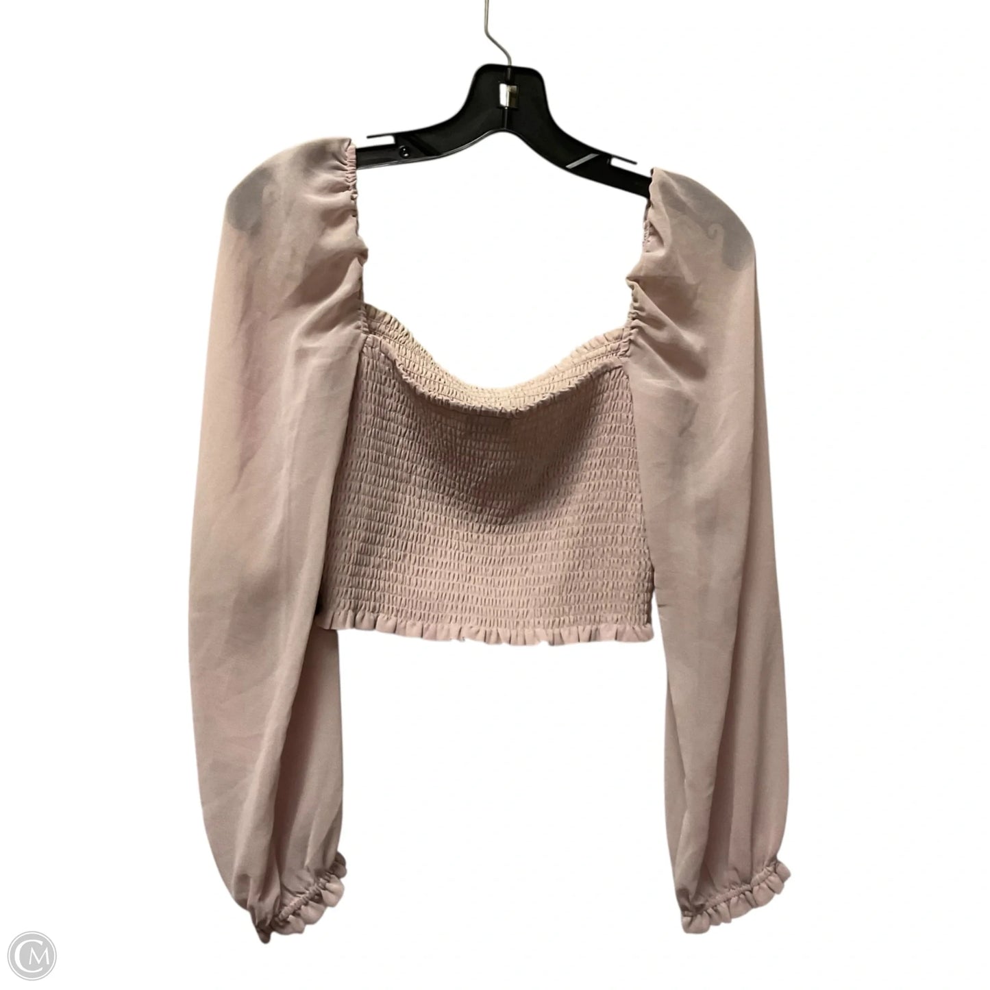 Top Long Sleeve By Wilfred In Pink, Size: M