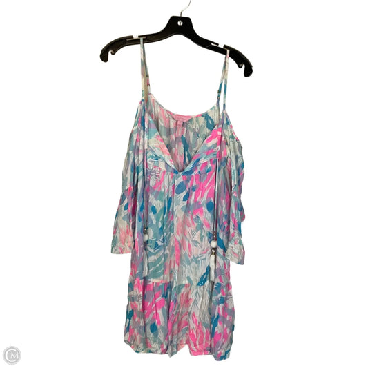 Dress Designer By Lilly Pulitzer In Blue & Pink, Size: Xs