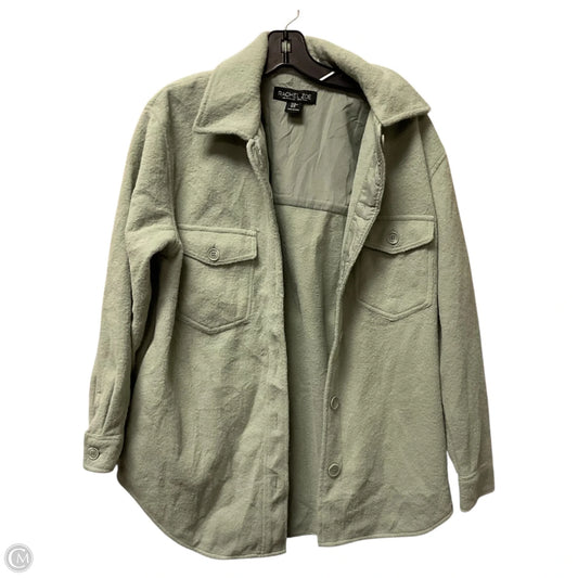 Jacket Shirt By Rachel Zoe In Green, Size: M