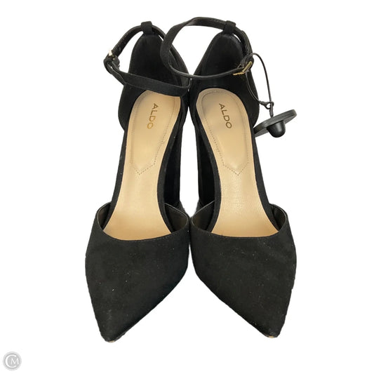 Shoes Heels Block By Aldo In Black, Size: 8