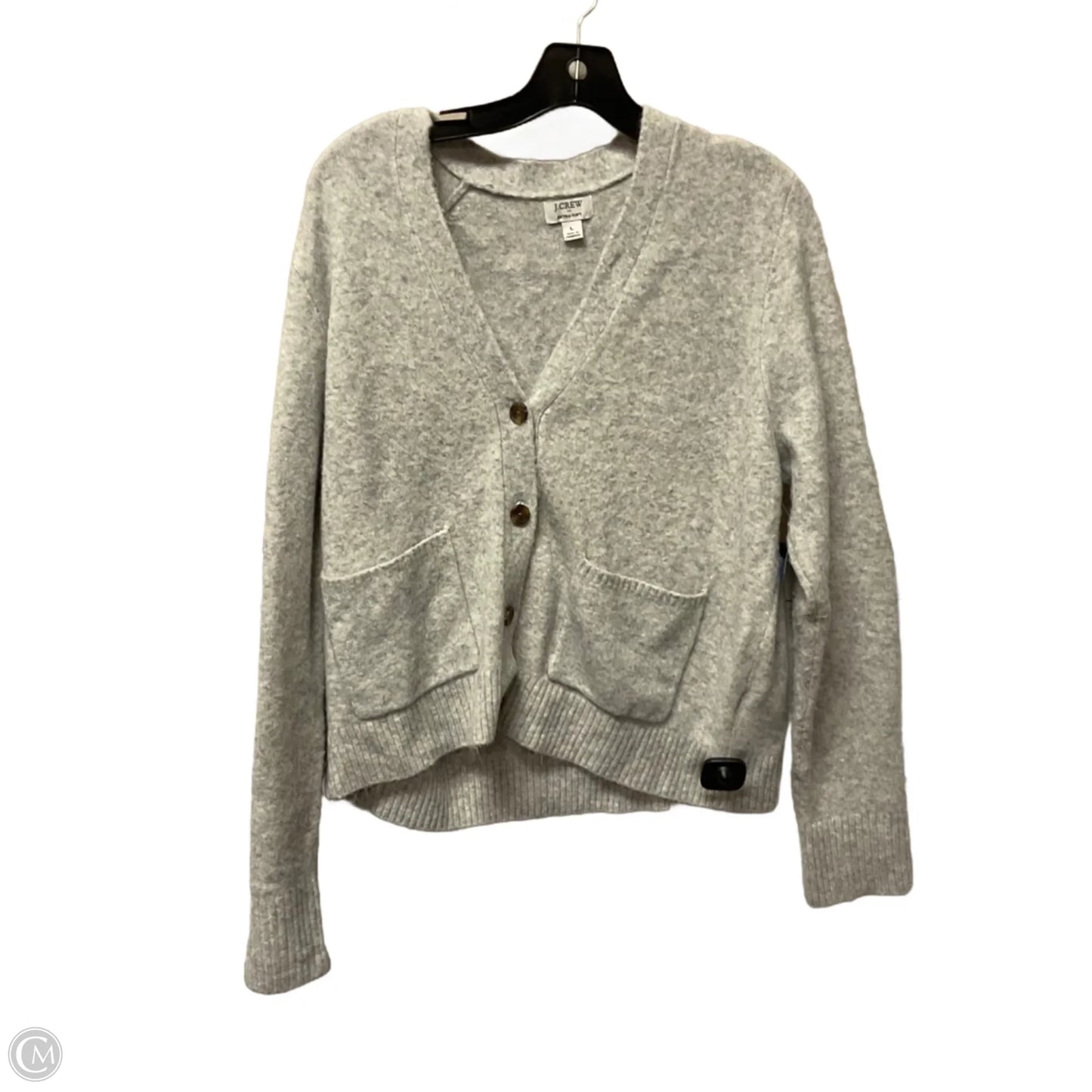 Cardigan By J. Crew In Grey, Size: L