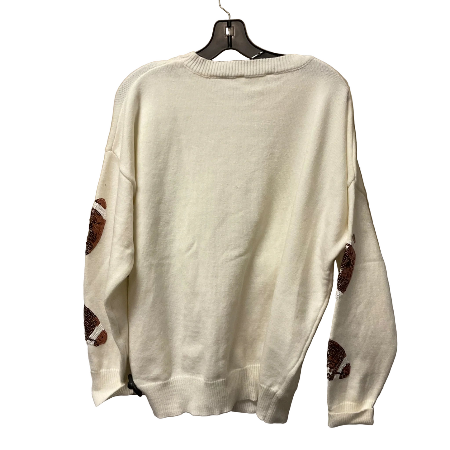 Sweater By Wanna B In Cream, Size: M