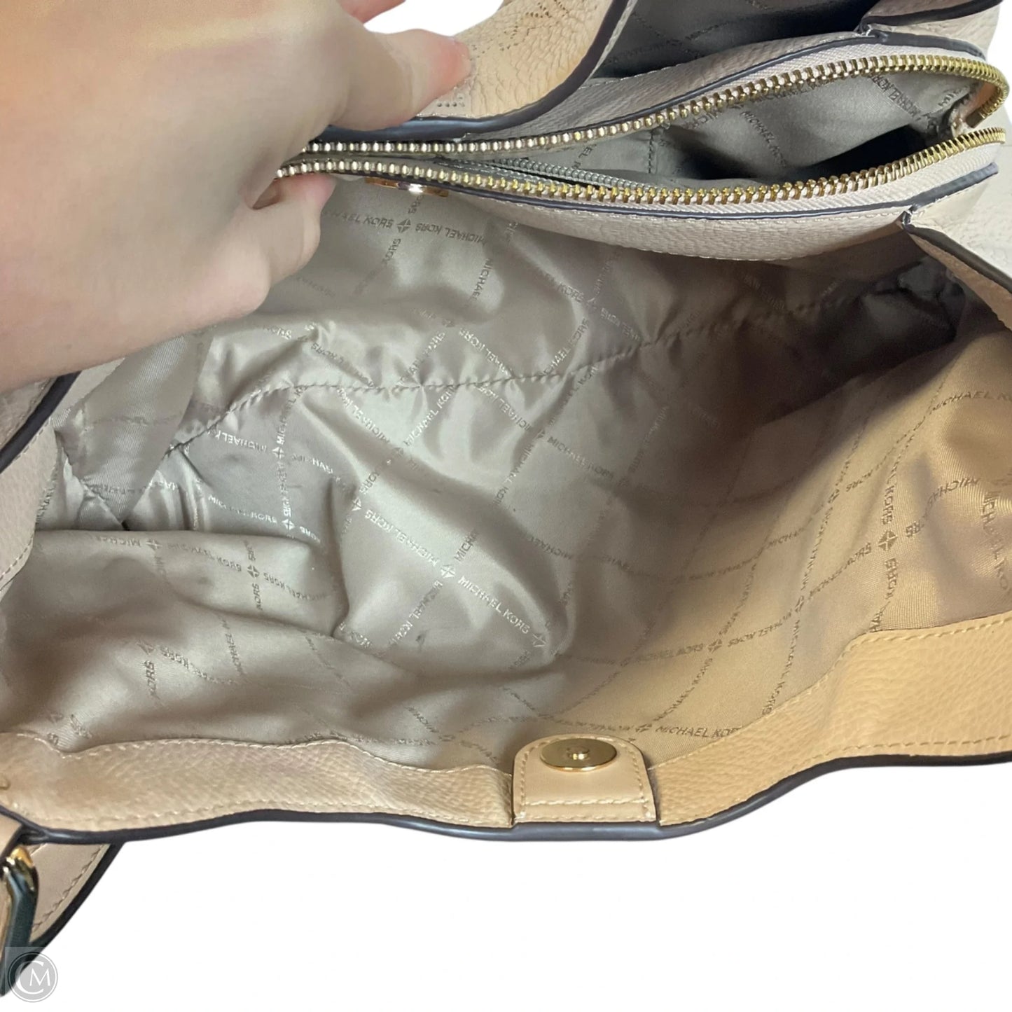 Handbag Designer By Michael Kors, Size: Medium