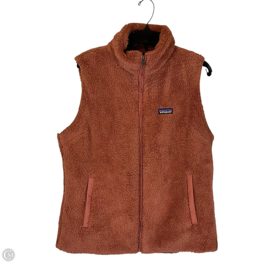 Vest Faux Fur & Sherpa By Patagonia In Pink, Size: Xl
