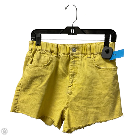 Shorts By Pilcro In Yellow Denim, Size: S