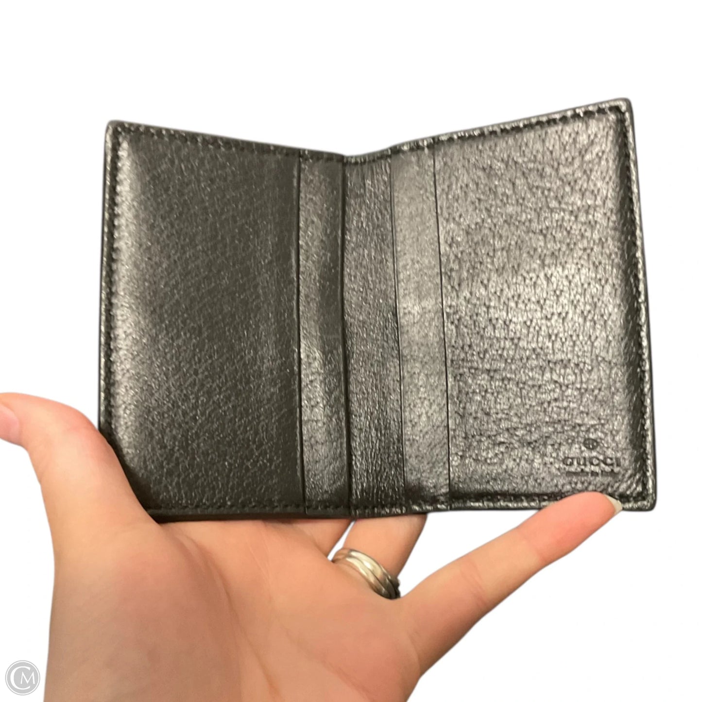 Wallet Luxury Designer By Gucci, Size: Small