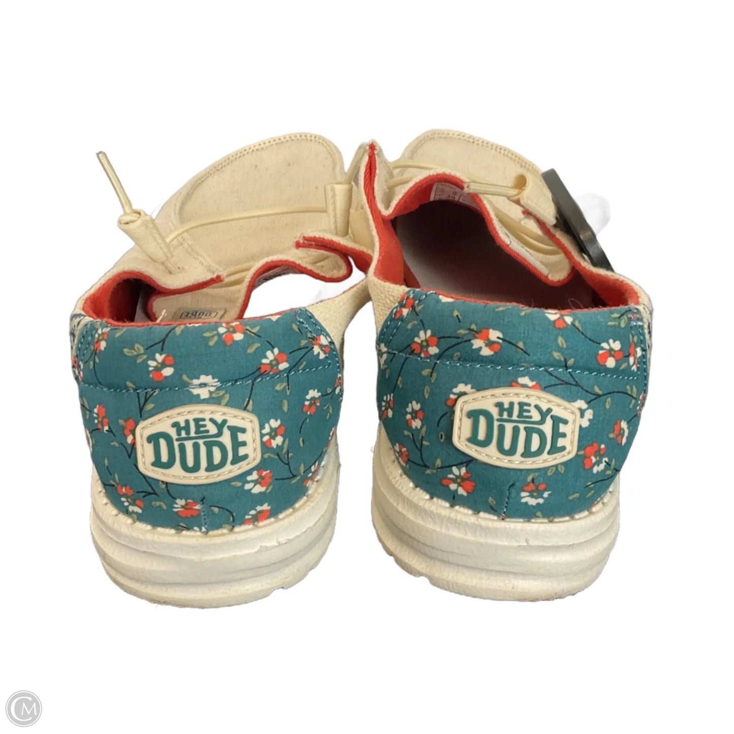 Shoes Flats By Hey Dude In Cream, Size: 8