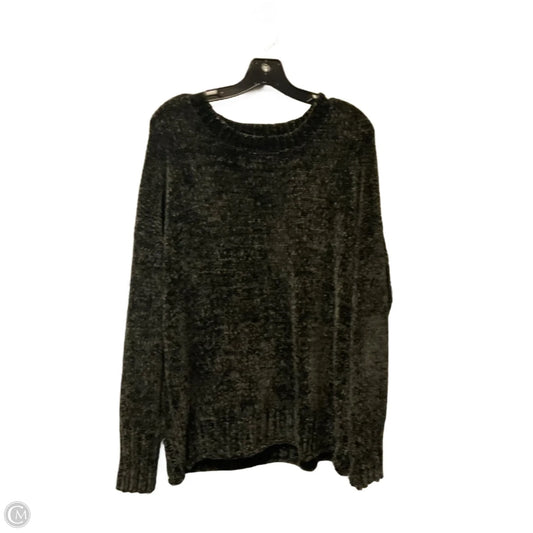 Sweater By Seven 7 In Brown, Size: L