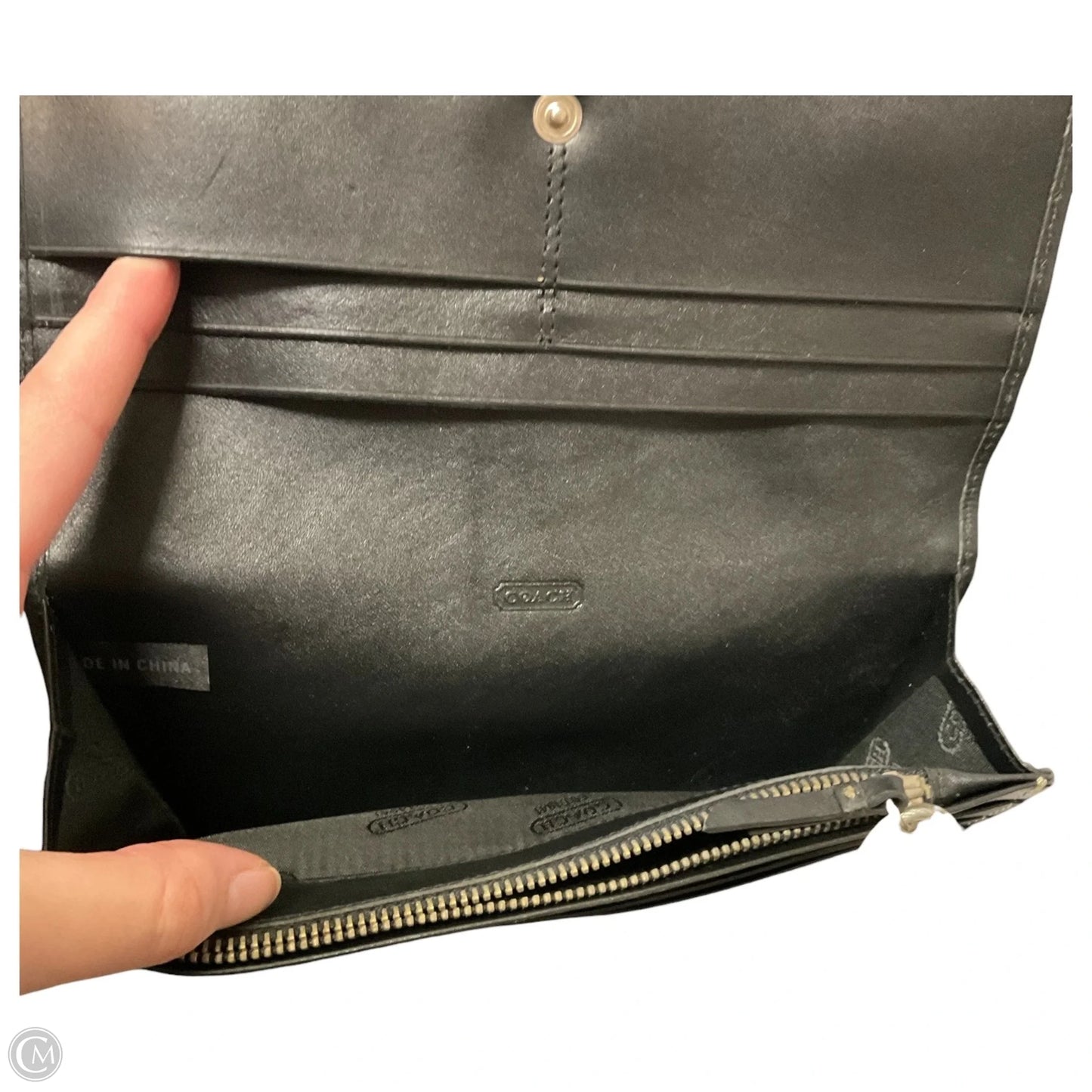 Wallet Designer By Coach, Size: Large