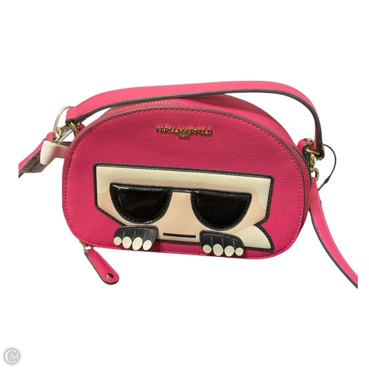 Crossbody Designer By Karl Lagerfeld, Size: Small