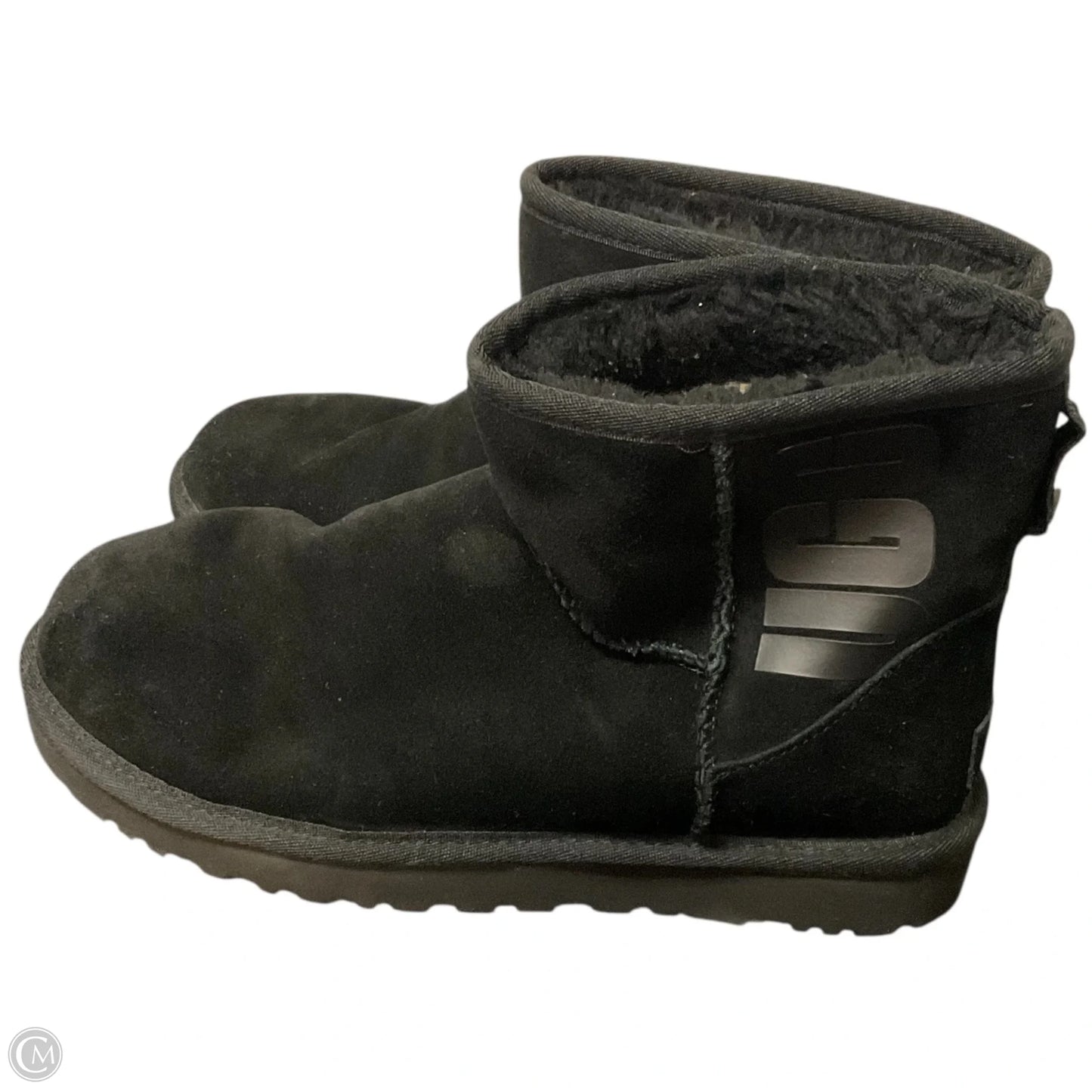 Boots Designer By Ugg In Black, Size: 8