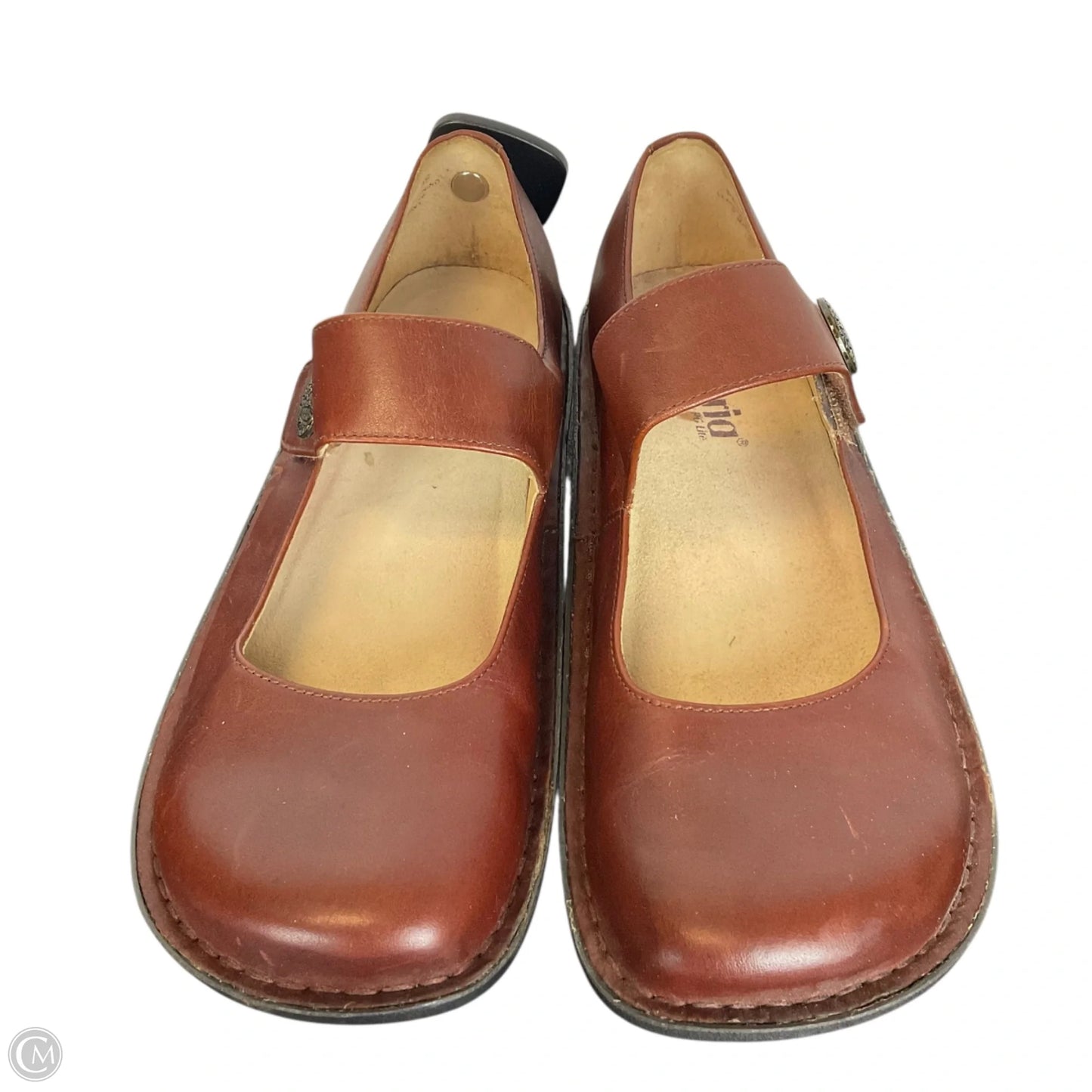 Shoes Heels Wedge By Alegria In Brown, Size: 8.5