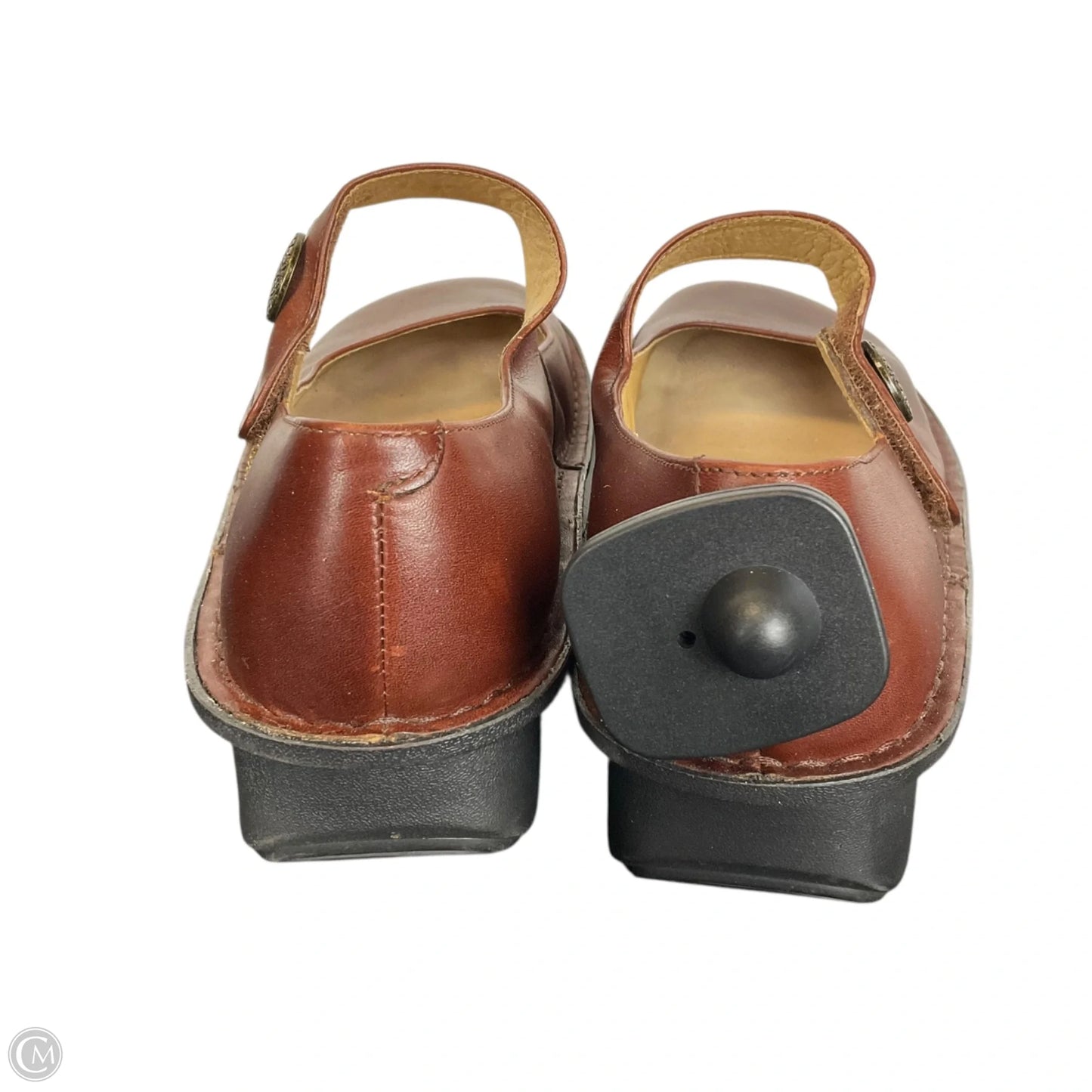 Shoes Heels Wedge By Alegria In Brown, Size: 8.5