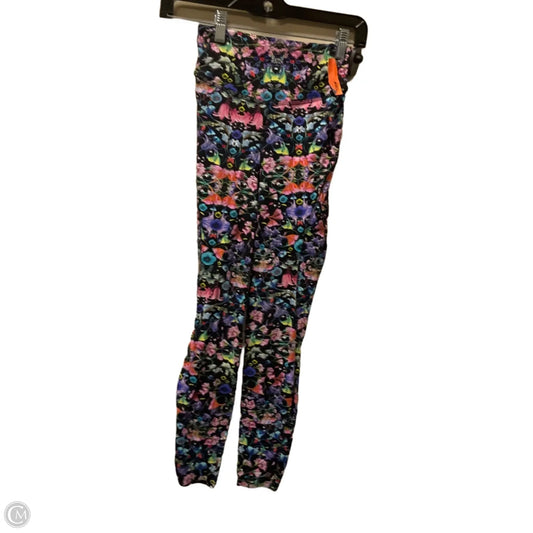 Athletic Leggings By Lululemon In Floral Print, Size: 2